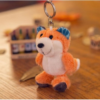 2018 New Kids Plush Toys Animal Fluffy Rabbit 10CM Cute  kawaii anime plush keychain plush toys for kids gift.