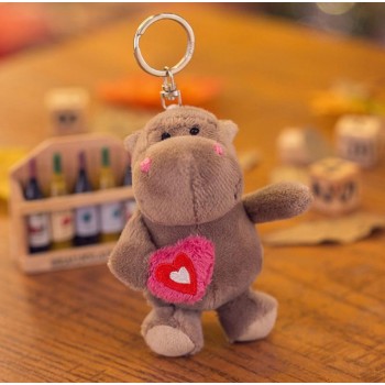 2018 New Kids Plush Toys Animal Fluffy Rabbit 10CM Cute  kawaii anime plush keychain plush toys for kids gift.