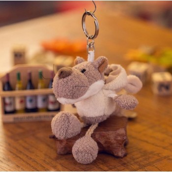 2018 New Kids Plush Toys Animal Fluffy Rabbit 10CM Cute  kawaii anime plush keychain plush toys for kids gift.