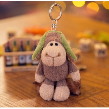 2018 New Kids Plush Toys Animal Fluffy Rabbit 10CM Cute  kawaii anime plush keychain plush toys for kids gift.