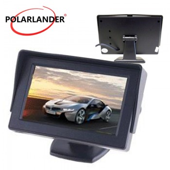 4.3 Inch TFT LCD two-way AV in Car Monitor For Rearview Reverse Camera DVD reverse priority two-way AV in