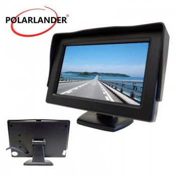 4.3 Inch TFT LCD two-way AV in Car Monitor For Rearview Reverse Camera DVD reverse priority two-way AV in
