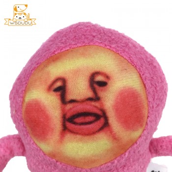 Cute Kobito Pendant Fairy Peach Butt Fart Dukan Zukan Cartoon Soft Plush Japan Ugly Stuffed Toys Plants Dolls Fun Keychain Gifts