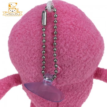 Cute Kobito Pendant Fairy Peach Butt Fart Dukan Zukan Cartoon Soft Plush Japan Ugly Stuffed Toys Plants Dolls Fun Keychain Gifts