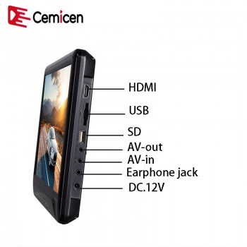 XST 11.6 Inch Car Headrest DVD Player Monitor 1920*1080 Touch Button Support HD 1080P Video/USB/SD/IR/FM/HDMI/Speaker/Game