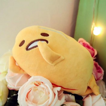Gudetama car stuffed pillow Janpan anime figure plush pranks trick toys couple egg yolk toy toys for him car decoration for him