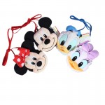 15 cm Kawaii  Mickey Mouse Minnie Plush toys Disney crossbody bag for  kids Cute and stylish gift backpack For adults