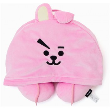 Eva2king Kpop Stars BTS Plush Pillows BT21 Bangtan Boys Cartoon U-shape Pillow Soft Stuffed Plush Toys Gifts For Children Adults