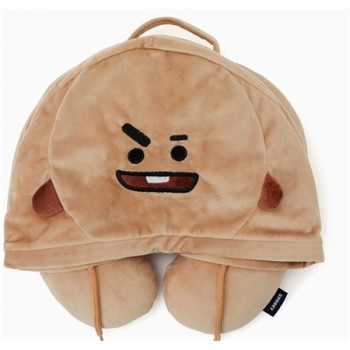 Eva2king Kpop Stars BTS Plush Pillows BT21 Bangtan Boys Cartoon U-shape Pillow Soft Stuffed Plush Toys Gifts For Children Adults