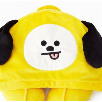 Eva2king Kpop Stars BTS Plush Pillows BT21 Bangtan Boys Cartoon U-shape Pillow Soft Stuffed Plush Toys Gifts For Children Adults