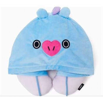 Eva2king Kpop Stars BTS Plush Pillows BT21 Bangtan Boys Cartoon U-shape Pillow Soft Stuffed Plush Toys Gifts For Children Adults