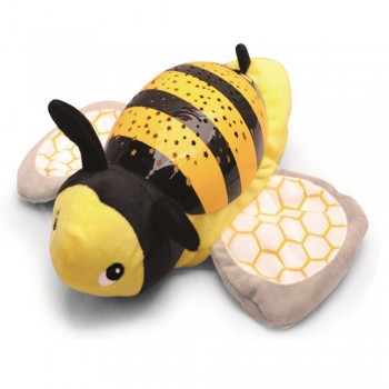 Cute Birthday Gift Musical Animal Lamp Baby Sleep Appease Sleepy Stuffed Toy with Light Led Night Light Stars Projector