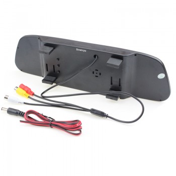Sinairyu High Resolution 5 Inch HD Rear View Car Interior Mirror Monitor 2CH Video Input 800*480 DC 12V