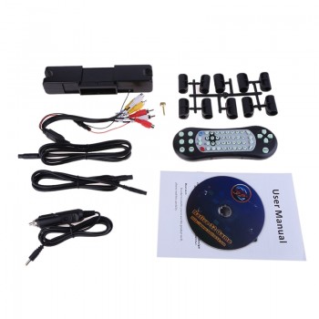 10 Digital TFT LCD Screen Auto Car Headrest Monitor USB/SD DVD Player Build-in IR/FM/Speaker with Game Disc HDMI Remote Control
