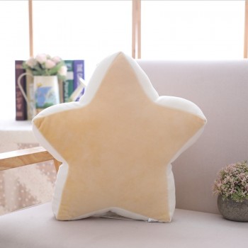 cute Sky Series Pillow Stuffed Moon, Shooting Star and Rainbow Plush Toys Soft Shell Cushion Nice baby sleeping Pillow