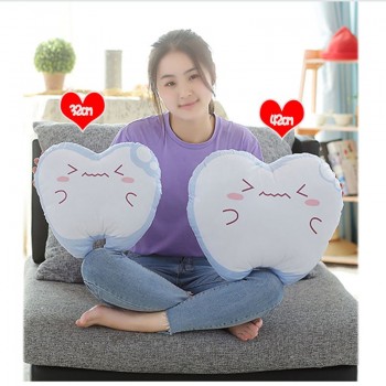 1pc 32cm/42cm Cute Plush Simulation Teeth Pillow Stuffed Plush Teeth Pillow Cushions With Different Expressions Creative Gifts