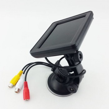 Podofo New High Quality 3.5 inch HD Car Monitor Car Digital Color TFT LCD Monitor Rearview DVD