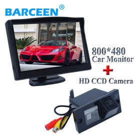 On promotion car rear view camera fit for hyundai H1 original car use with 5 car monitor bring wide screen hd display