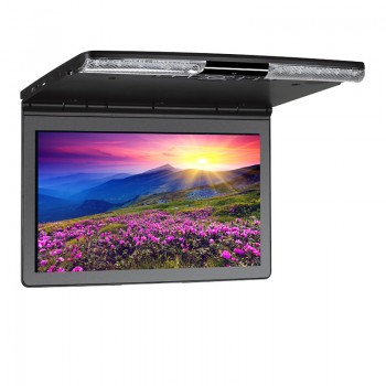 17.3 Car Ceiling Flip Down Roof Mount Monitor 1920x1080 Full HD Screen MP5 Player With HDMI USB SD IR FM Transmitter Speaker
