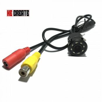 HE CREATE TFT LCD Car Monitor 4.3 Screen Backup Rear View Camera Reverse Parking Car Display PAL/NTSC HD Digital Color For Auto