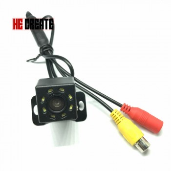 HE CREATE TFT LCD Car Monitor 4.3 Screen Backup Rear View Camera Reverse Parking Car Display PAL/NTSC HD Digital Color For Auto