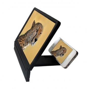 8 inch 3D Phone Video Screen magnifying glass Folding Bracket Christmas Gifts Stereoscopic Amplifying Phone Stand Car Monitors