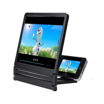 8 inch 3D Phone Video Screen magnifying glass Folding Bracket Christmas Gifts Stereoscopic Amplifying Phone Stand Car Monitors