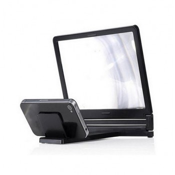 8 inch 3D Phone Video Screen magnifying glass Folding Bracket Christmas Gifts Stereoscopic Amplifying Phone Stand Car Monitors