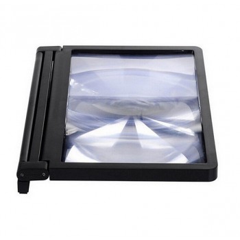 8 inch 3D Phone Video Screen magnifying glass Folding Bracket Christmas Gifts Stereoscopic Amplifying Phone Stand Car Monitors