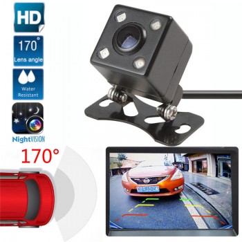 Car Rear View Reverse Backup Parking HD Camera Night Vision Waterproof #8
