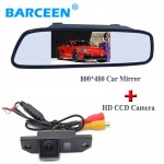 Auto car rear view camera and screen mirror monitor  sunvisor placement 170 degree for Ford Focus Sedan | C-MAX | MONDEO