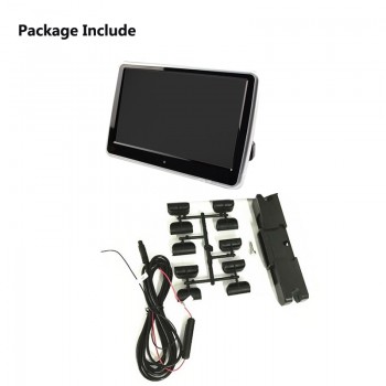 Cemicen 10.1 inch Car Headrest monitor Android 6.0.1 System with WIFI IPS Touch Screen MP5 Player with USB/SD/Bluetooth/Speaker