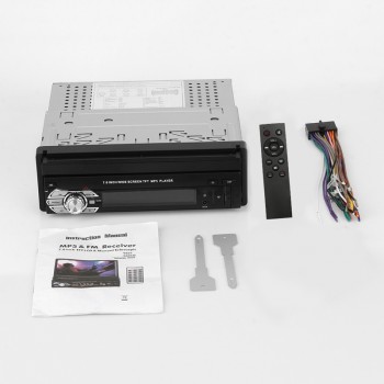 SWM 9601 Upgraded Foldable 7 Screen Car Stereo MP5 Player RDS AM FM Radio Bluetooth 4.0 Video Media Player Support USB/TF/AUX