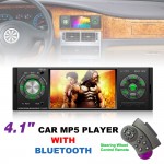4.1 Inch 1 Din Bluetooth Car MP5 Player TFT Touch Screen Stereo Audio FM Station Radio Auto Video with Remote Control