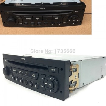 NEW RD45 car radio CD player supports Bluetooth AUX USB MP3 for Citroen C3 C4 C5 for Peugeot 207 206 307 308 807