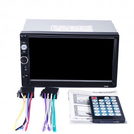 7010B Double 2-Din 7 inch Car MP5 Player Touch Screen Bluetooth Stereo Radio USB /AUX High Quality Wholesale Dropshipping