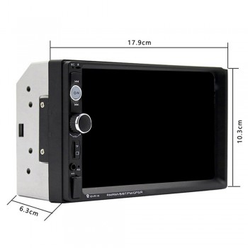7010B Double 2-Din 7 inch Car MP5 Player Touch Screen Bluetooth Stereo Radio USB /AUX High Quality Wholesale Dropshipping