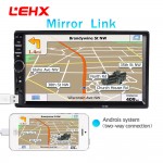 7 HD 2 Din Touch Screen Car MP5 Player Bluetooth Stereo FM Radio USB/TF AUX In With Rear View Camera Phone Mirror Link No GPS