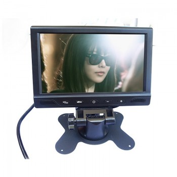 GreenYi 800x480 7 Car MP4 MP5 Video Player Parking Monitor Support FM transmitter SD USB Flash Built in Audio Speaker