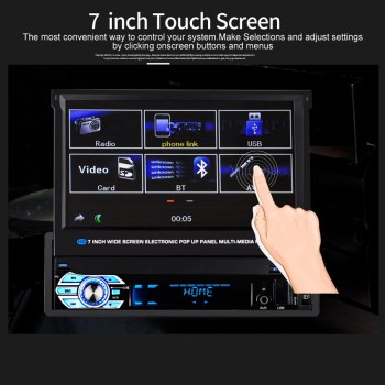 Auto radio Cassette Recorder Automagnitola 2 Din MP5 Player Car Video Multimedia 9901 BT FM Radio contains GPS Hands-free Calls