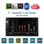 2 Din Car Auto Radio Android 7.1 Reverse Cam GPS Europe Map Car Stereo Touch Screen Bluetooth MP5 Machine Mirror Link To phone