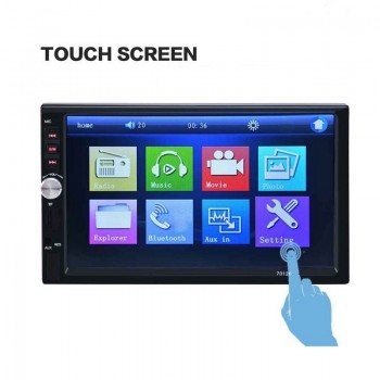 Touch Screen MP4 MP5 Players 7 Inches Central Multimidia For Android Metal Auto Estereo De Pantalla Waterproof Car Video Player