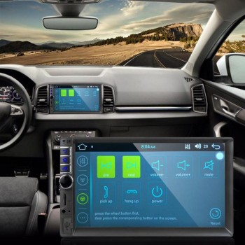 7inch 2Din Car Radio WiFi BT Android Car Stereo MP5 Player GPS Navigator FM Radio Auto Bluetooth Rear View Camera Remote Control