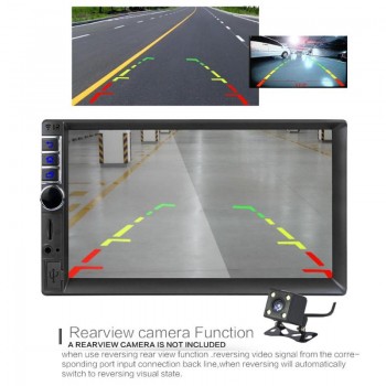 7inch 2Din Car Radio WiFi BT Android Car Stereo MP5 Player GPS Navigator FM Radio Auto Bluetooth Rear View Camera Remote Control