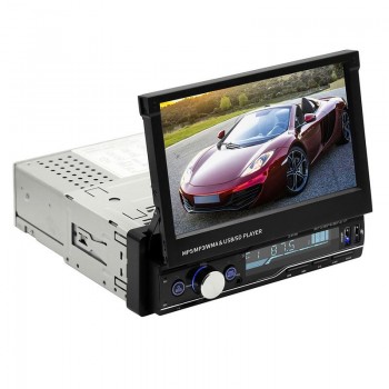 7 1 DIN Touch Screen Car MP5 Player GPS Sat NAV Bluetooth Stereo Retractable Radio Camera MP5 Auto Media Player USB Bluetooth