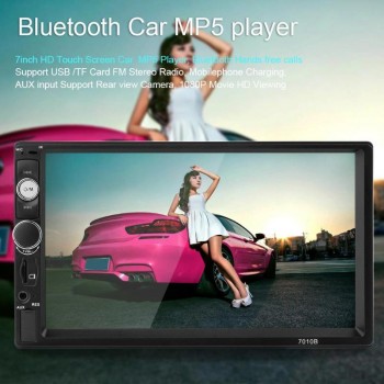 7 inch HD MP5 Player 2 Din Car Radio Touch Screen Digital Display Bluetooth Multimedia USB 2din Autoradio Car Backup Monitor New