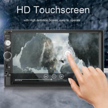 7 inch HD MP5 Player 2 Din Car Radio Touch Screen Digital Display Bluetooth Multimedia USB 2din Autoradio Car Backup Monitor New
