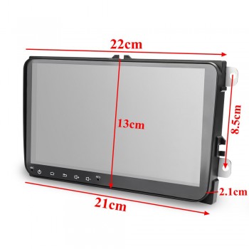 9 Inch Car Multimedia Player 2 DIN Android 8.0 HD FM MP4 Radio Stereo GPS Navigation WIFI bluetooth Car MP5 Player For VW
