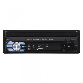 Car Radio Stereo Universal 7 inch slip down Touch Screen 1DIN Remote Control FM Bluetooth MP3 MP4 MP5 Music Audio Player 9601