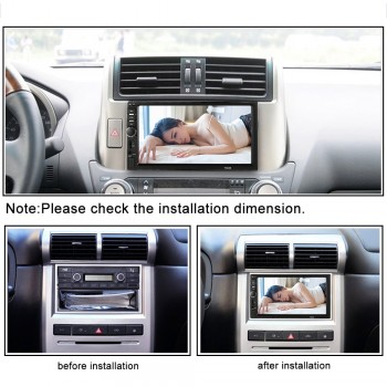 KKmoon 7 Car Video MP5 Multimidia Player Automagnitola 2-din Radio BT FM Steering Wheel Control Support Rear View Camera Input